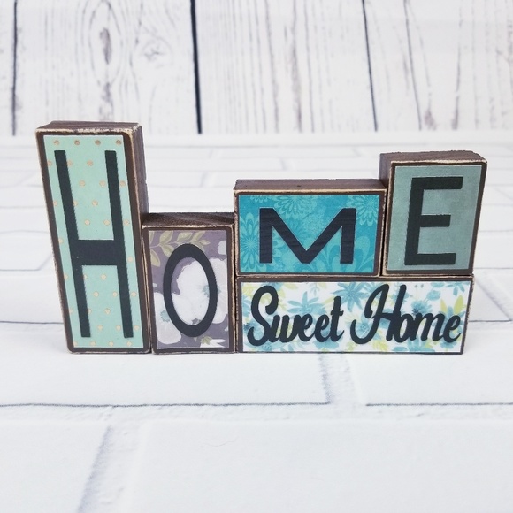 Inspirational wooden quote block Decor - Picture 2 of 7